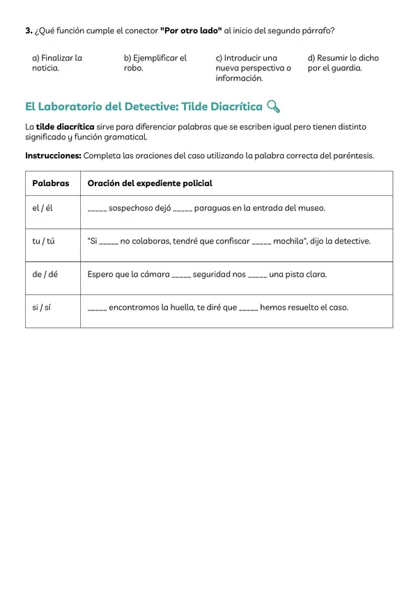 Guía redacción y comprensión texto informativo 8°
