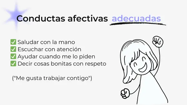 Conductas afectivas y sexuales adecuadas e inadecuadas en el trabajo