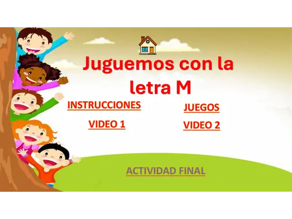 ppt letra M