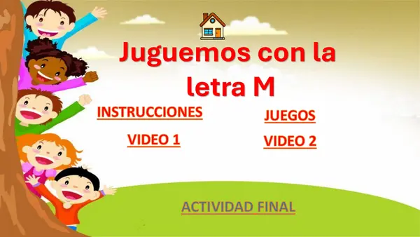 ppt letra M