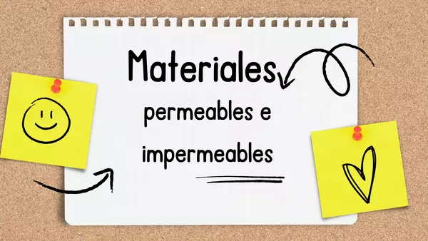 Materiales permeables e impermeables 