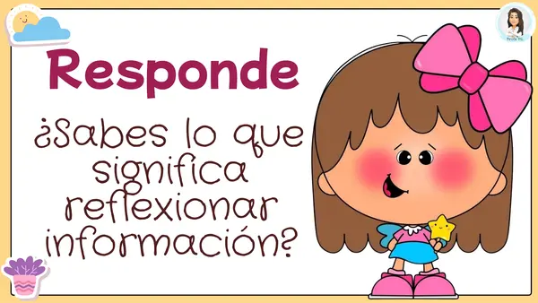 Reflexionar (habilidad de comprensión lectora)