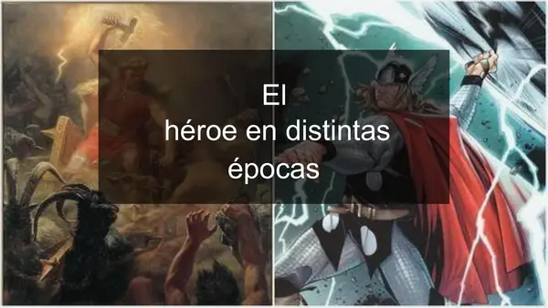 El héroe en la narrativa: El viaje del héroe de Joseph Campbell (PPT editable)
