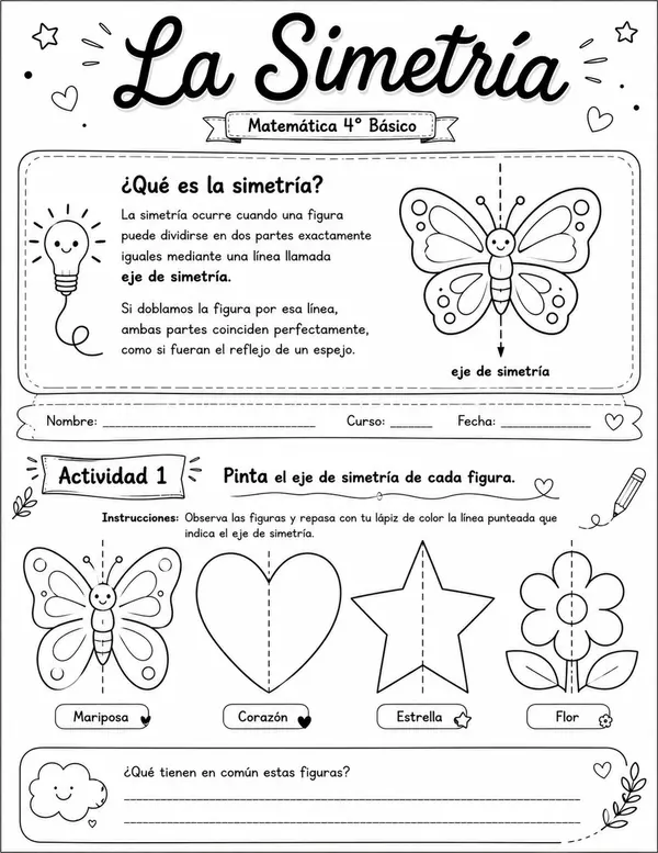 Transformaciones Isométricas | Simetría, Reflexión, Traslación y Rotación