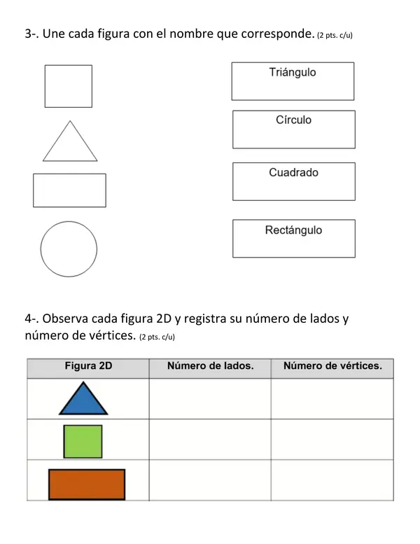 EVALUACION DE MATEMATICAS figuras 2D
