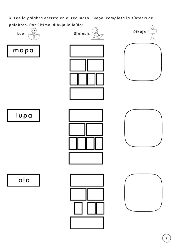 Guía repaso: M, L, P