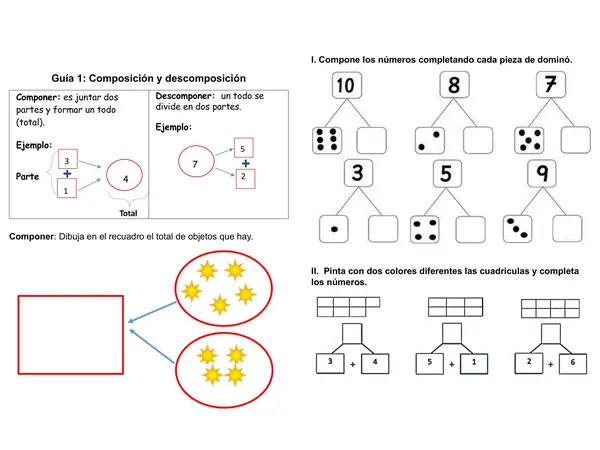 Composición y descomposición de números