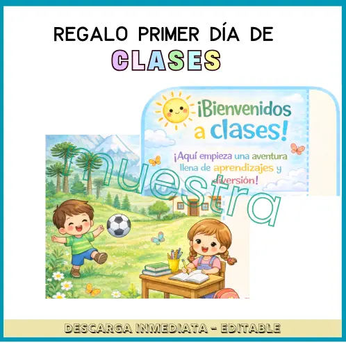 Recuerdo Primer Día de Clases - Contextualizado a Escuela Rural
