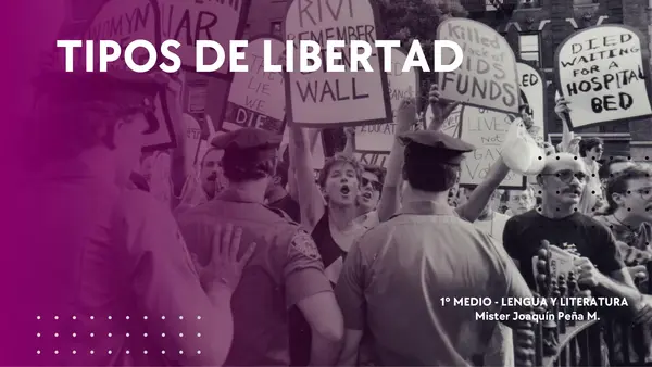 TIPOS DE LIBERTAD (UNIDAD 1)