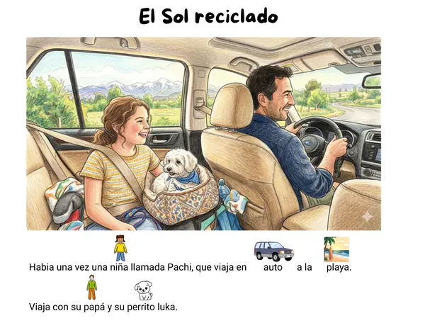 el sol reciclado