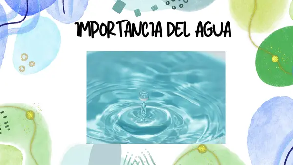 IMPORTANCIA DEL AGUA