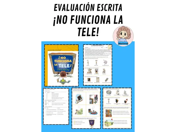 Evaluación Plan Lector "¡No funciona la tele!"