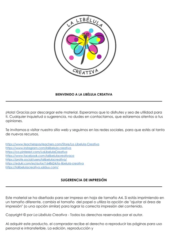 Fichas actividades contar animales sabana salvajes numeros matemáticas