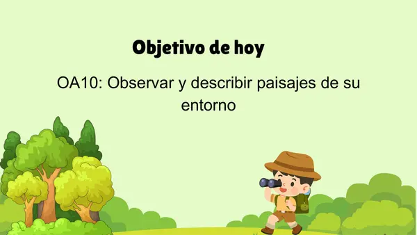Elementos naturales del paisaje 