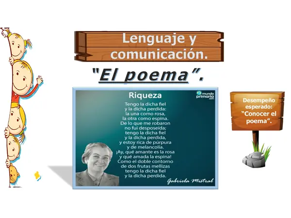 El poema y su estructura.