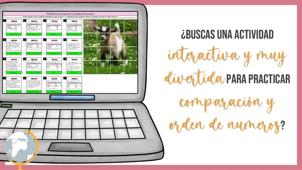 Problemas Comparar y Ordenar Numeros Rompecabezas Misterioso