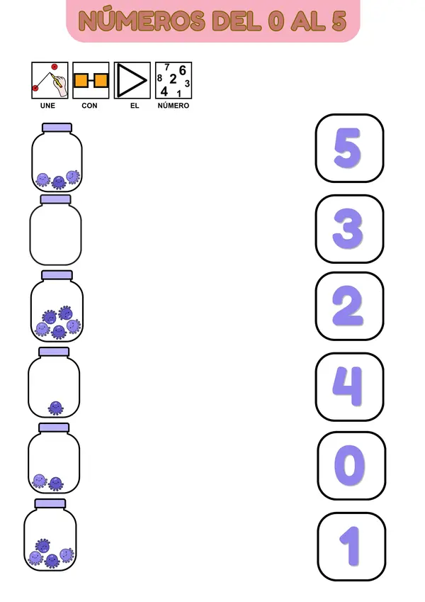 Números del 0 al 5