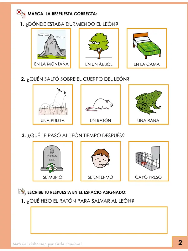 Cuadernillo de comprensión tomo 2