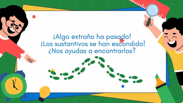 Sustantivos propios y comunes - Detectives de los Sustantivos
