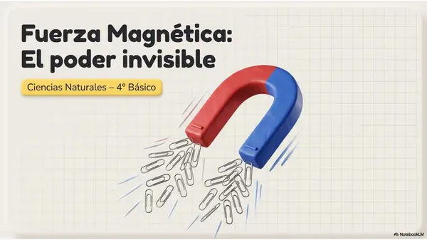 Clase 7: Fuerza Magnética | Diapositivas Ciencias 4° Básico