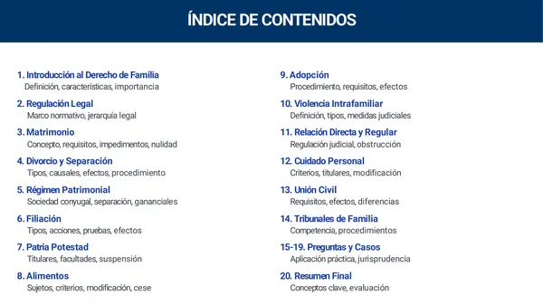 ¡Domina el Derecho de Familia y Asegura tu Éxito en el Examen de Grado!