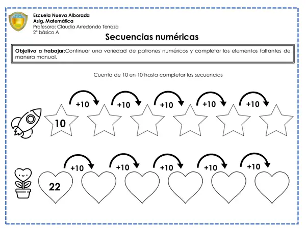 Secuencias numéricas