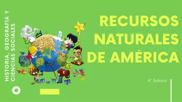 RECURSOS NATURALES DE AMÉRICA