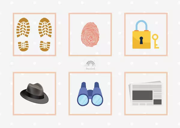 Bingo: Elementos de elementos de detectives