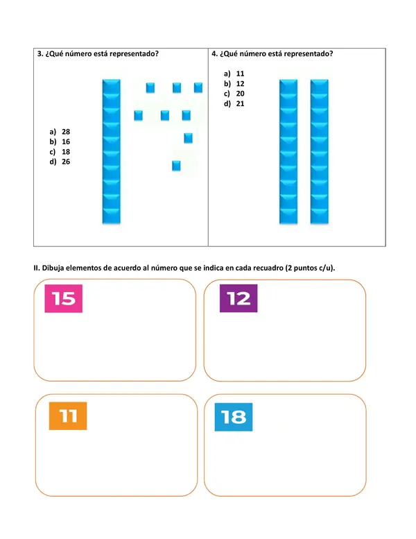 Evaluación de matemática 