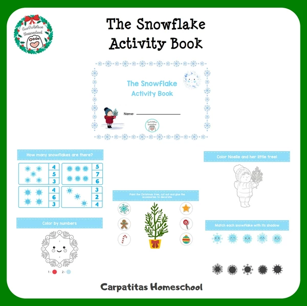 The Snowflake Activity Book | Cuadernillo en inglés