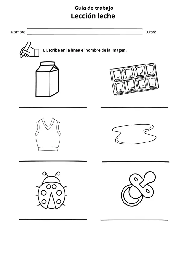 Método Matte V Lecciones: leche, caballo, yema, feria, kilo 