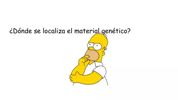 Presentacion Cs. Naturales. Octavo Basico. Material genetico (celula)