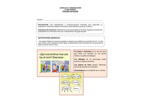 Guía cómics