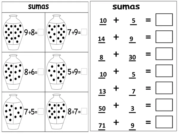 FICHA PRIMARIA 2 - ADICIÓN Y SUSTRACCIÓN 