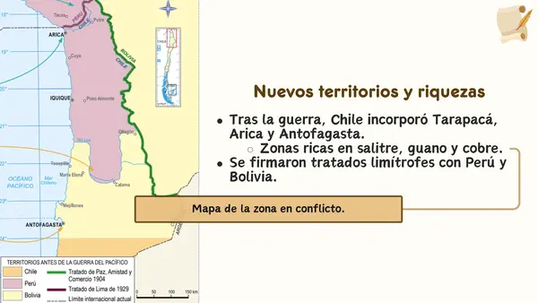 Guerra del Pacífico: consecuencias económicas | Primero Medio