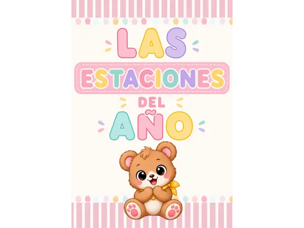 Las estaciones del año | Carteles decorativos