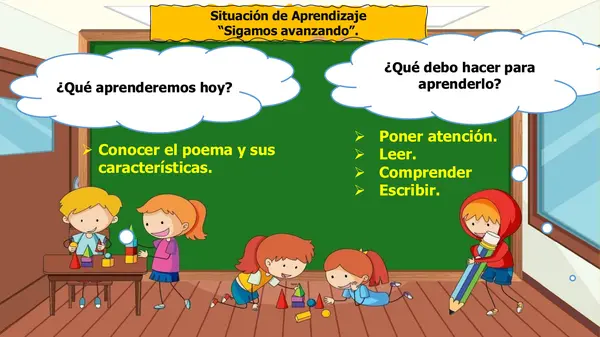 El poema y su estructura.