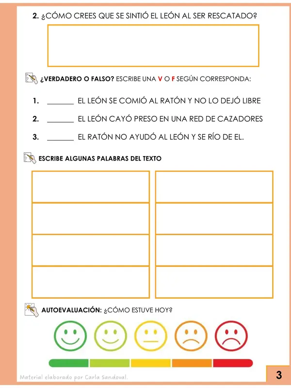 Cuadernillo de comprensión tomo 2