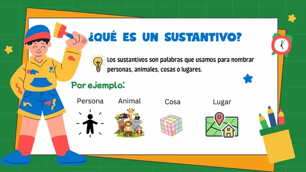 Sustantivos propios y comunes - Detectives de los Sustantivos