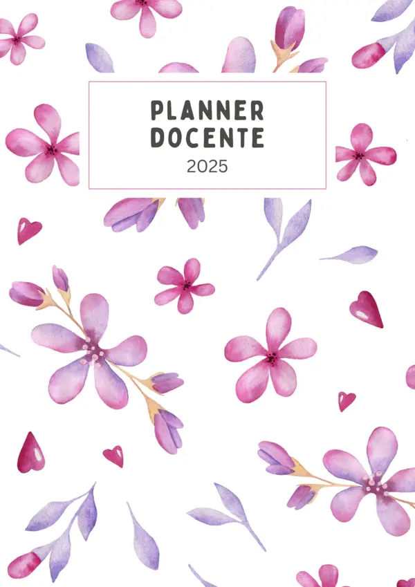 Planificador Docente 2025: Organización con estilo