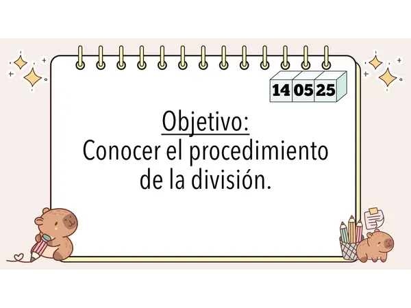 PROCEDIMIENTO DE LA DIVISIÓN PASO A PASO