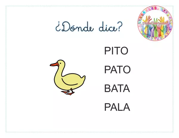 ¿Dónde dice?
