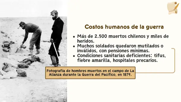 Guerra del Pacífico: Consecuencias sociales | Primero Medio
