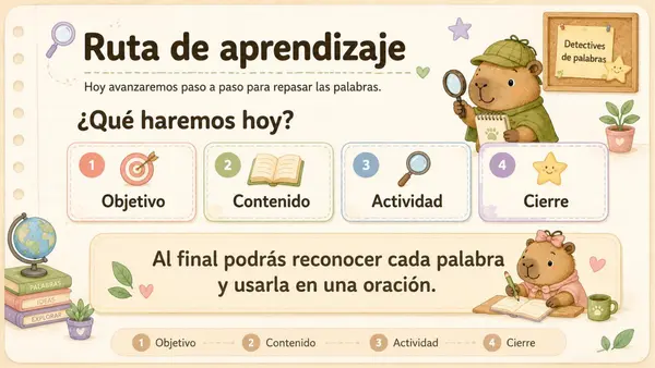 Repaso sustantivos, pronombres, articulo y adjetivo calificativo