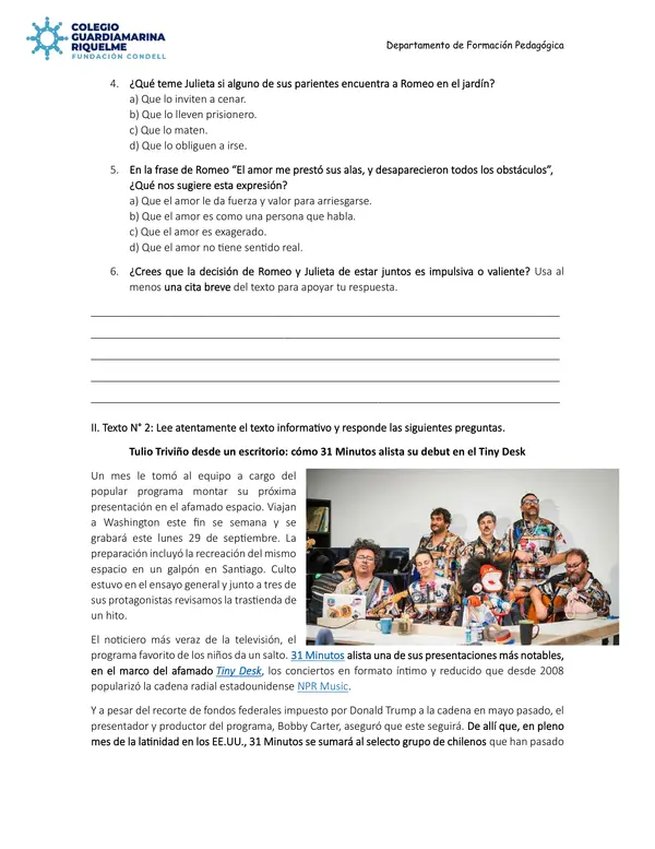 Guía desarrollo de habilidades (localizar, interpretar y reflexionar) 7° básico
