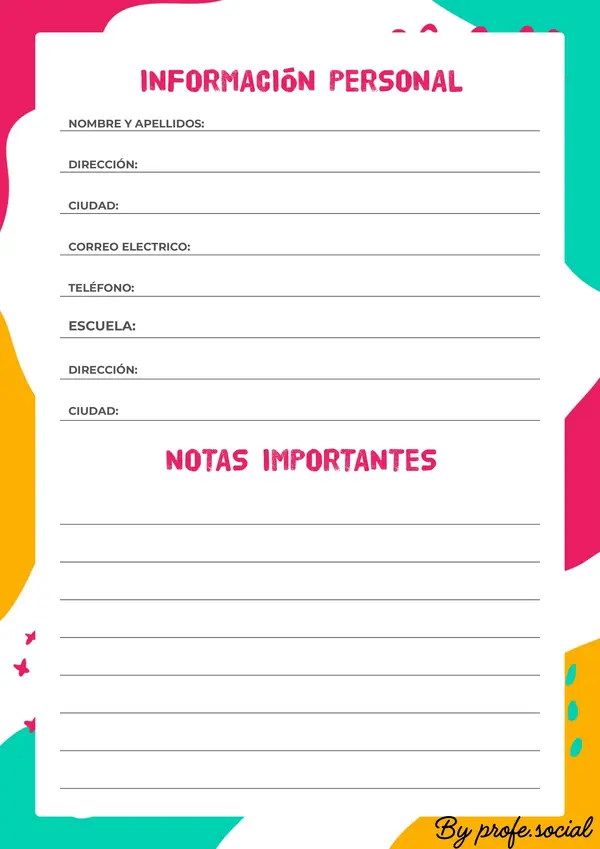 📘 Planner Docente 2026 – Recurso Exclusivo de profe.social