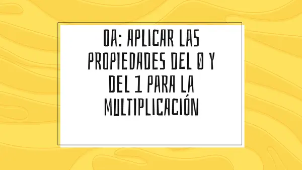 Multiplicación