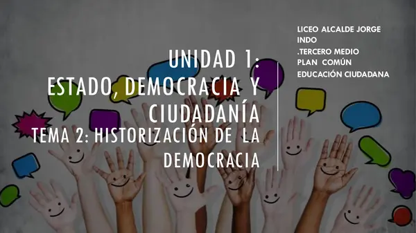 Historia de la Ciudadanía 