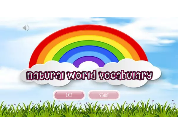 Natural World  Vocabulary