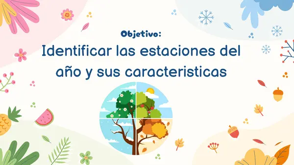 Estaciones del año y caracteristicas